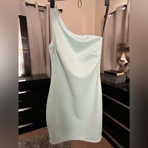 One Shoulder Mini Dress